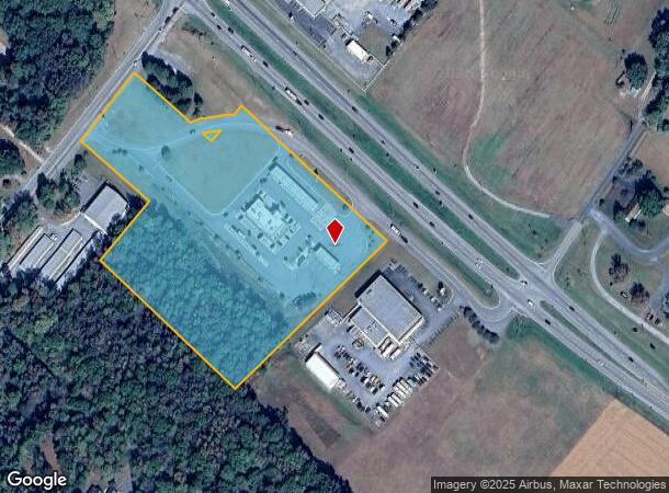 8859 Harmony Rd, Denton, MD Parcel Map