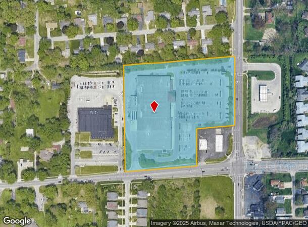  6018 W Bancroft St, Toledo, OH Parcel Map