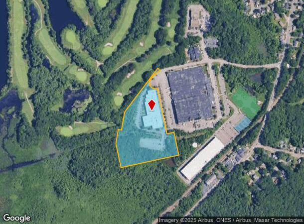 1525 Braxton St, Braintree, MA Parcel Map