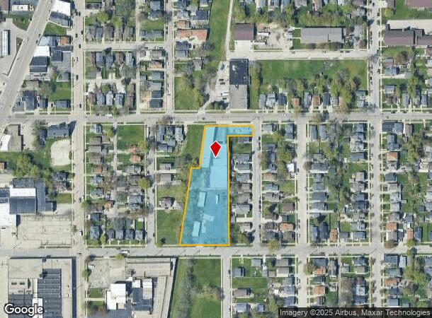  1010 13Th St, Racine, WI Parcel Map