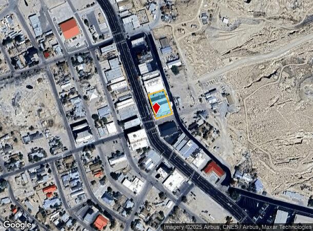 100 N Main St, Tonopah, NV Parcel Map