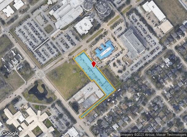 561 W Medical Center Blvd, Webster, TX Parcel Map