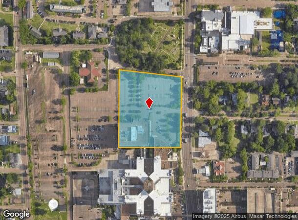 1225 N State St, Jackson, MS Parcel Map