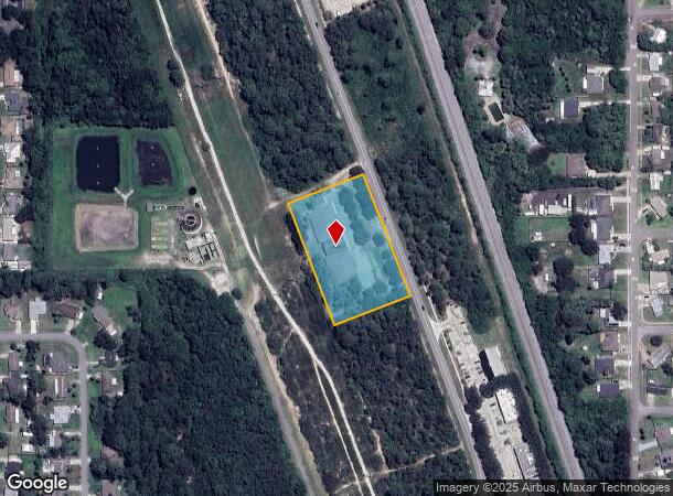 3805 Curtis Blvd, Cocoa, FL Parcel Map