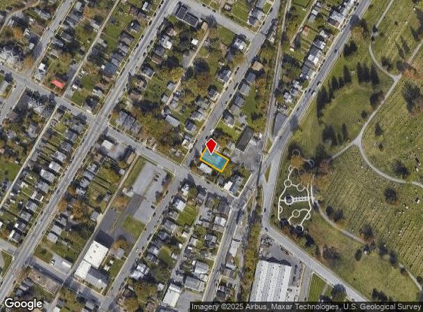  764 Spruce St, Hagerstown, MD Parcel Map