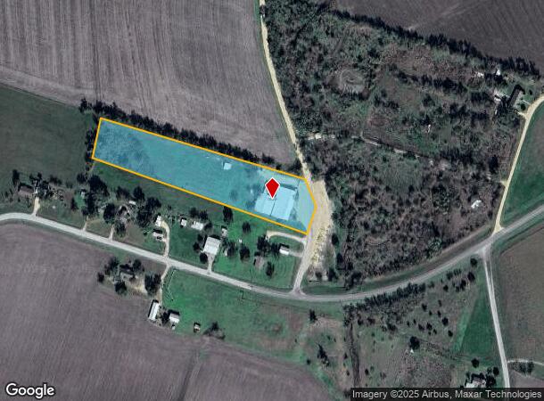 1616 Farmers Rd, Burlington, TX Parcel Map