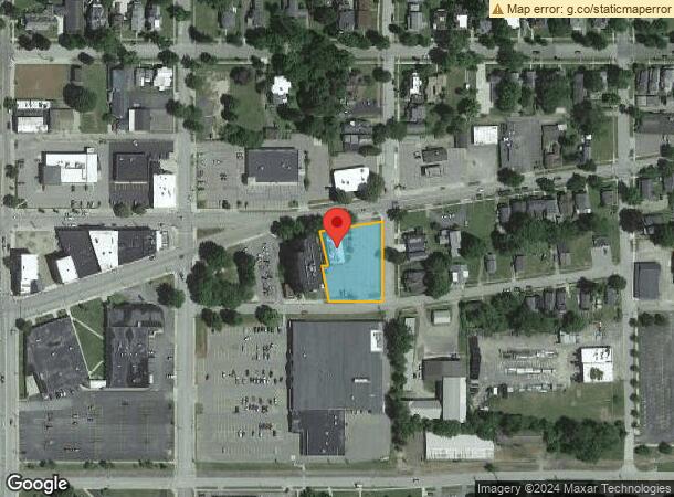  219 E Central Ave, Titusville, PA Parcel Map