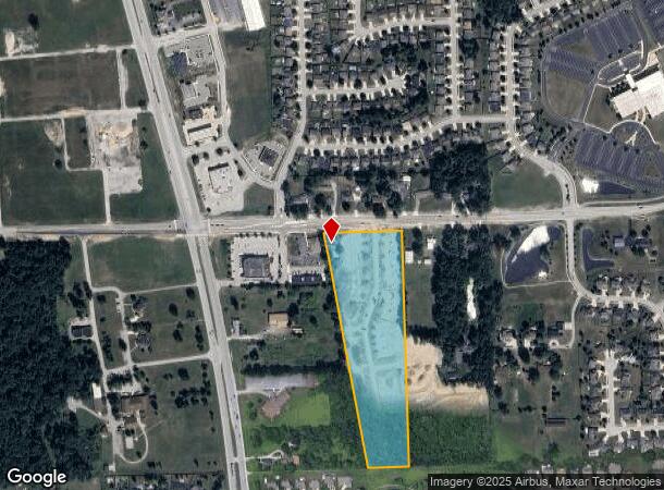  1621 Carroll Rd, Fort Wayne, IN Parcel Map