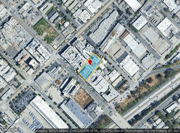 1637 Lincoln Blvd, Santa Monica, CA Parcel Map