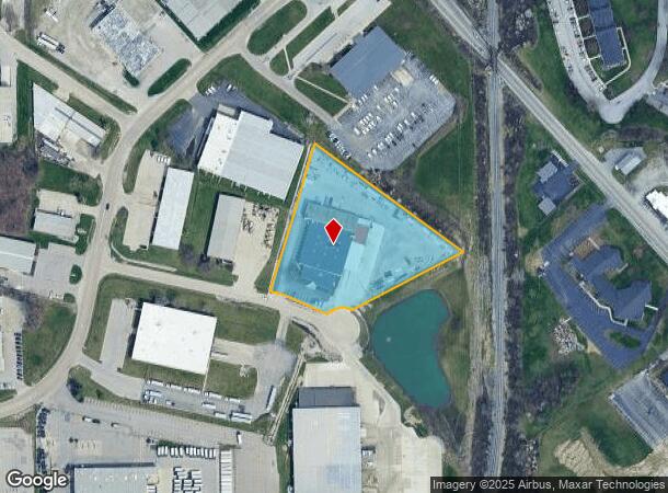  2520 Charleston Pl, Fort Wayne, IN Parcel Map