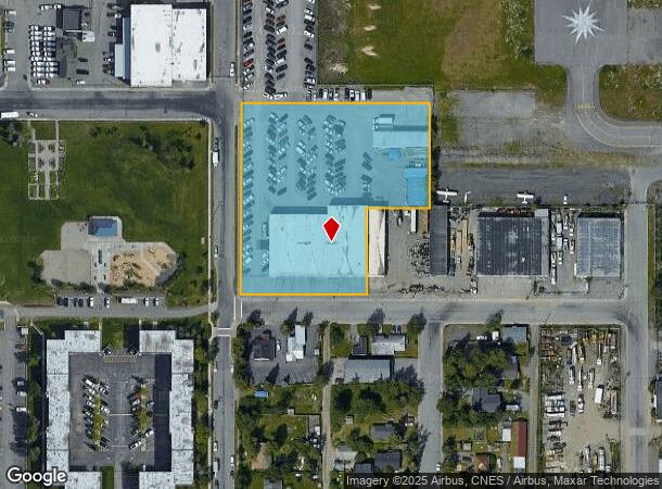 1345 E 8Th Ave, Anchorage, AK Parcel Map