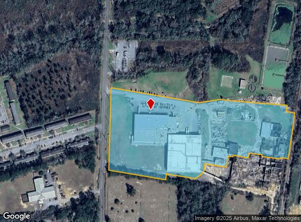 600 Cassidy Rd, Thomasville, GA Parcel Map
