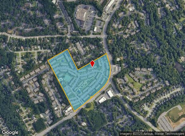 6259 S Norcross Tucker Rd, Tucker, GA Parcel Map