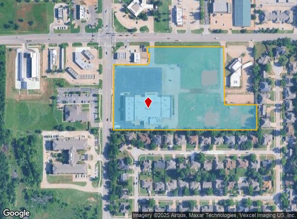  3016 E Memorial Rd, Edmond, OK Parcel Map