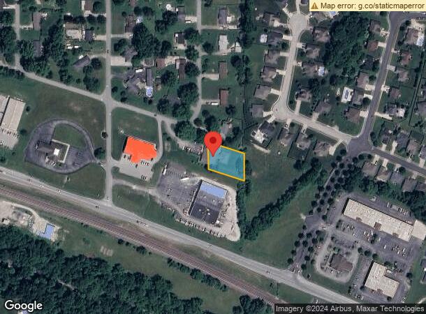  1040 Estate Cir, Georgetown, IN Parcel Map