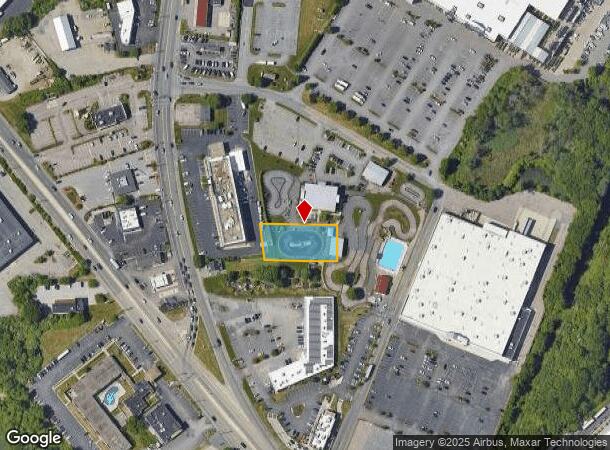  1098 Fall River Ave, Seekonk, MA Parcel Map