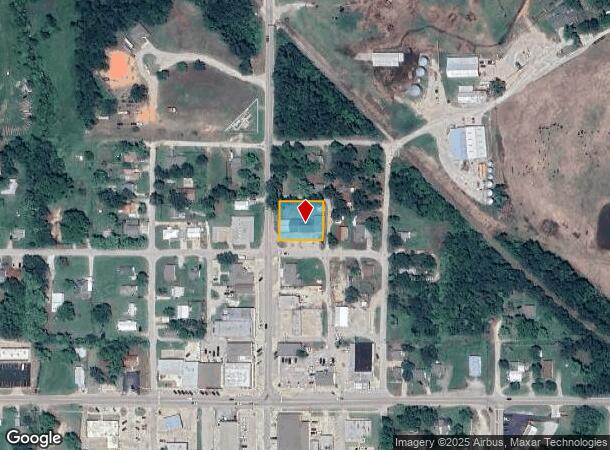  200 S Main St, Mcloud, OK Parcel Map
