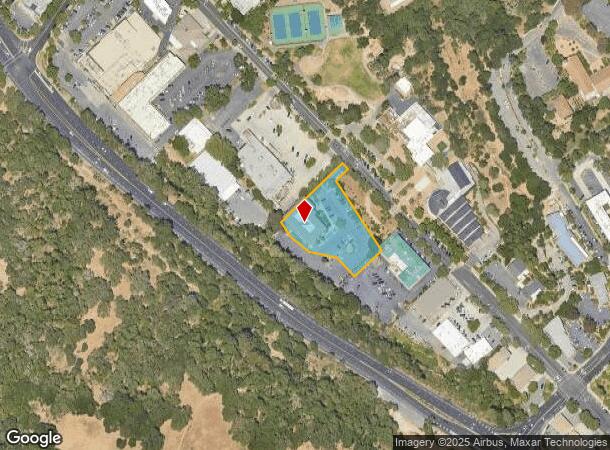 25 Orinda Way, Orinda, CA Parcel Map