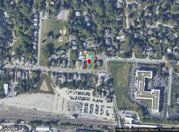  7 W Central Ave, Paoli, PA Parcel Map