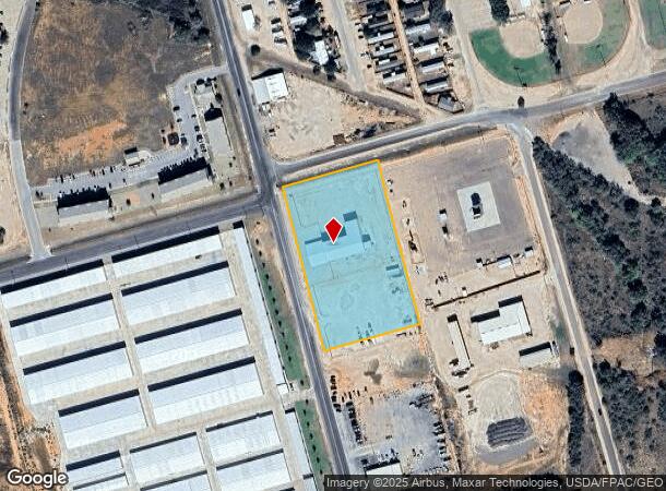 601 Se Mustang Dr, Andrews, TX Parcel Map