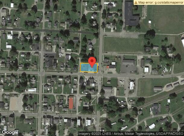  10 W 3Rd St, Frazeysburg, OH Parcel Map