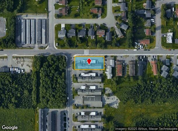 7201 Meadow St, Anchorage, AK Parcel Map