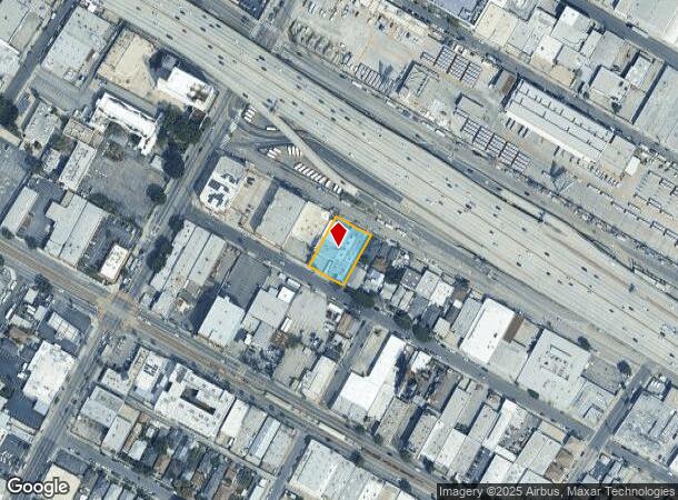747 E 18Th St, Los Angeles, CA Parcel Map