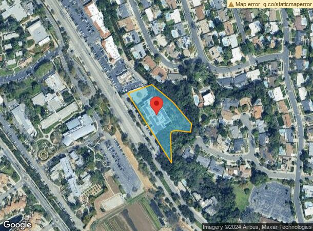  23251 Mulholland Dr, Woodland Hills, CA Parcel Map