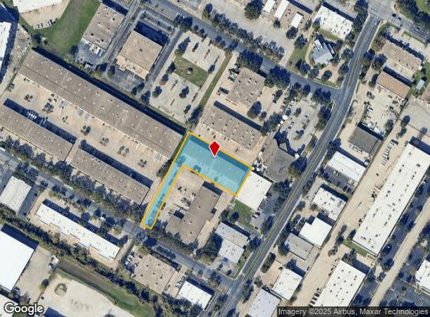  2100 Denton Dr, Austin, TX Parcel Map