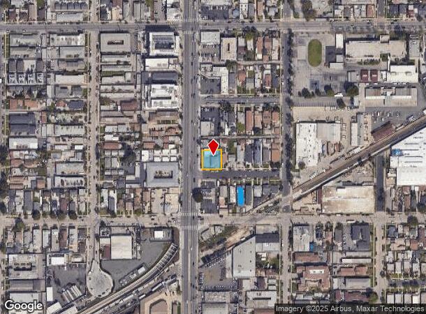  6622 Crenshaw Blvd, Los Angeles, CA Parcel Map