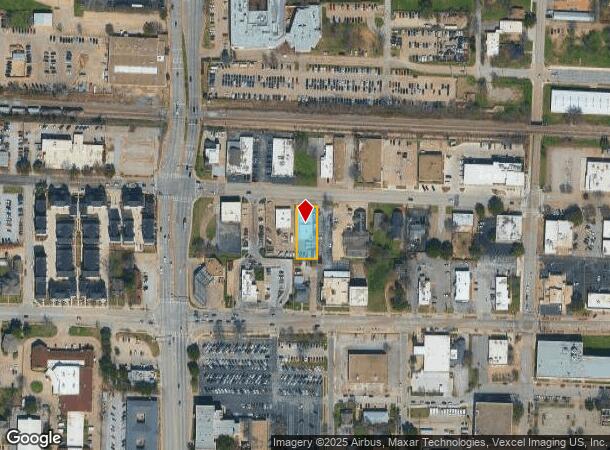 604 W Main St, Arlington, TX Parcel Map