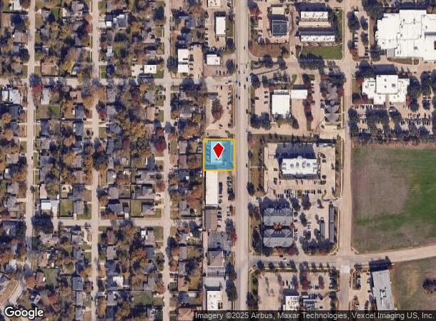 1230 S Main St, Grapevine, TX Parcel Map