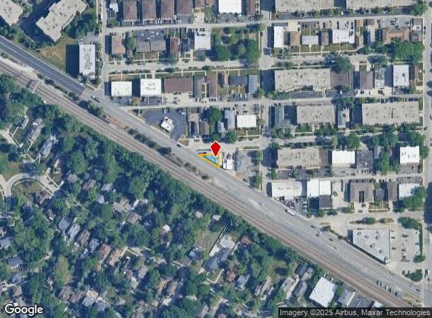  1264 E Northwest Hwy, Des Plaines, IL Parcel Map