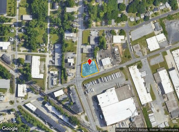  710 W Ward Ave, High Point, NC Parcel Map