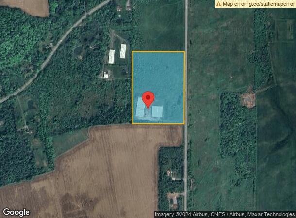  2390 Steele Rd, Bloomfield, NY Parcel Map