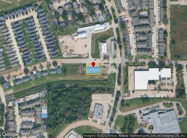 527 Barren Springs Dr, Houston, TX Parcel Map