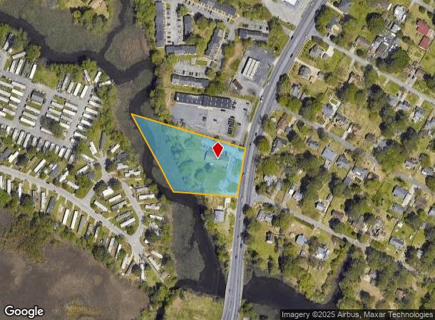  1236 George Washington Hwy N, Chesapeake, VA Parcel Map
