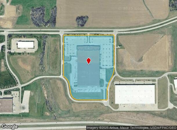  3600 Army Post Rd, Des Moines, IA Parcel Map