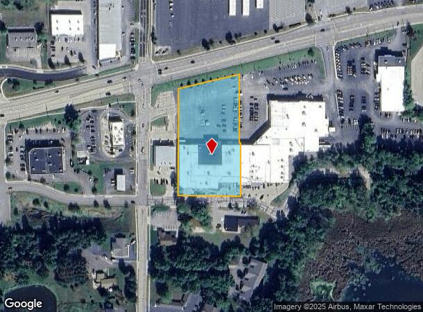 825 W Fulton St, Waupaca, WI Parcel Map