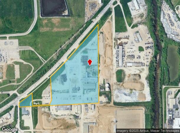  2435 Kentucky Ave, Indianapolis, IN Parcel Map