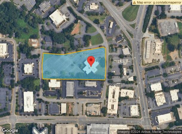  833 Campbell Hill St Nw, Marietta, GA Parcel Map