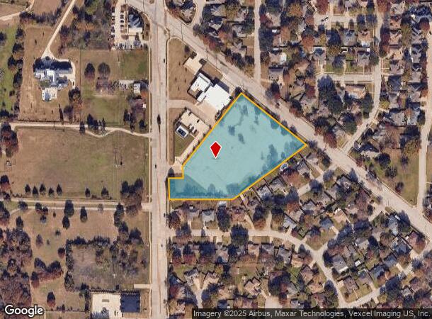 3051 Dove Rd, Roanoke, TX Parcel Map