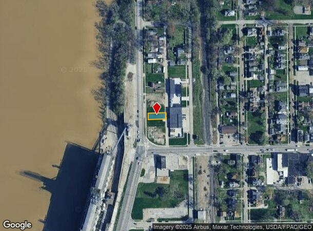 1147 Miami St, Toledo, OH Parcel Map