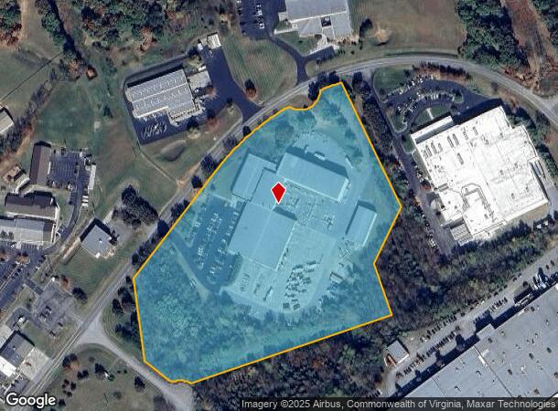  176 Eastpark Dr, Roanoke, VA Parcel Map