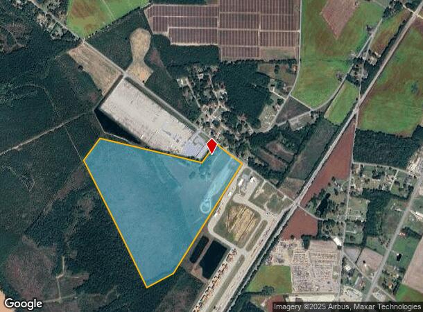 1211 E S S-17-43 At S C L Rai St, Dillon, SC Parcel Map