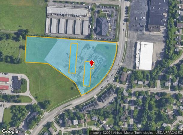  3213 Woodman Dr, Dayton, OH Parcel Map