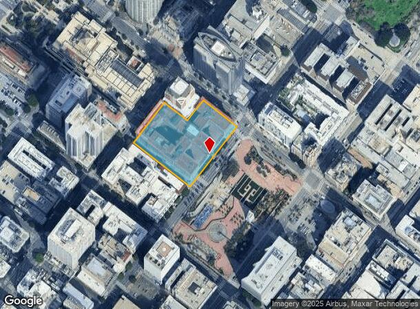 515 S Olive St, Los Angeles, CA Parcel Map