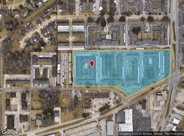 6550 Phelan Blvd, Beaumont, TX Parcel Map