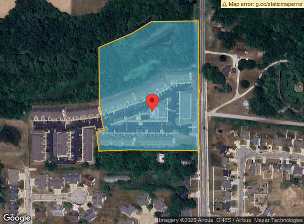  111 Canterbury Ln, Warsaw, IN Parcel Map