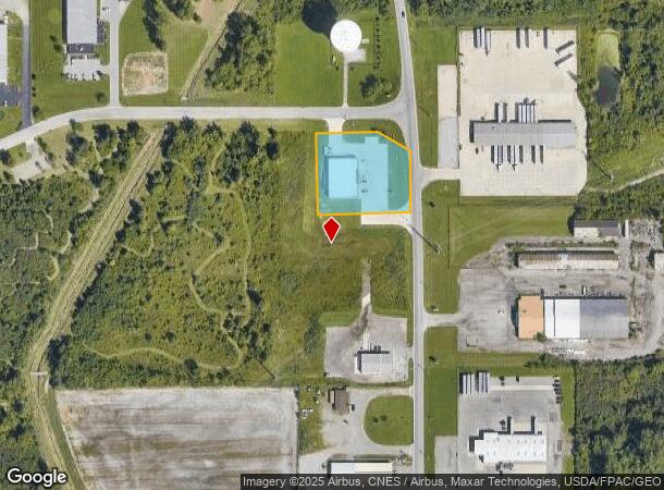  2101 Central Point Pky, Lima, OH Parcel Map